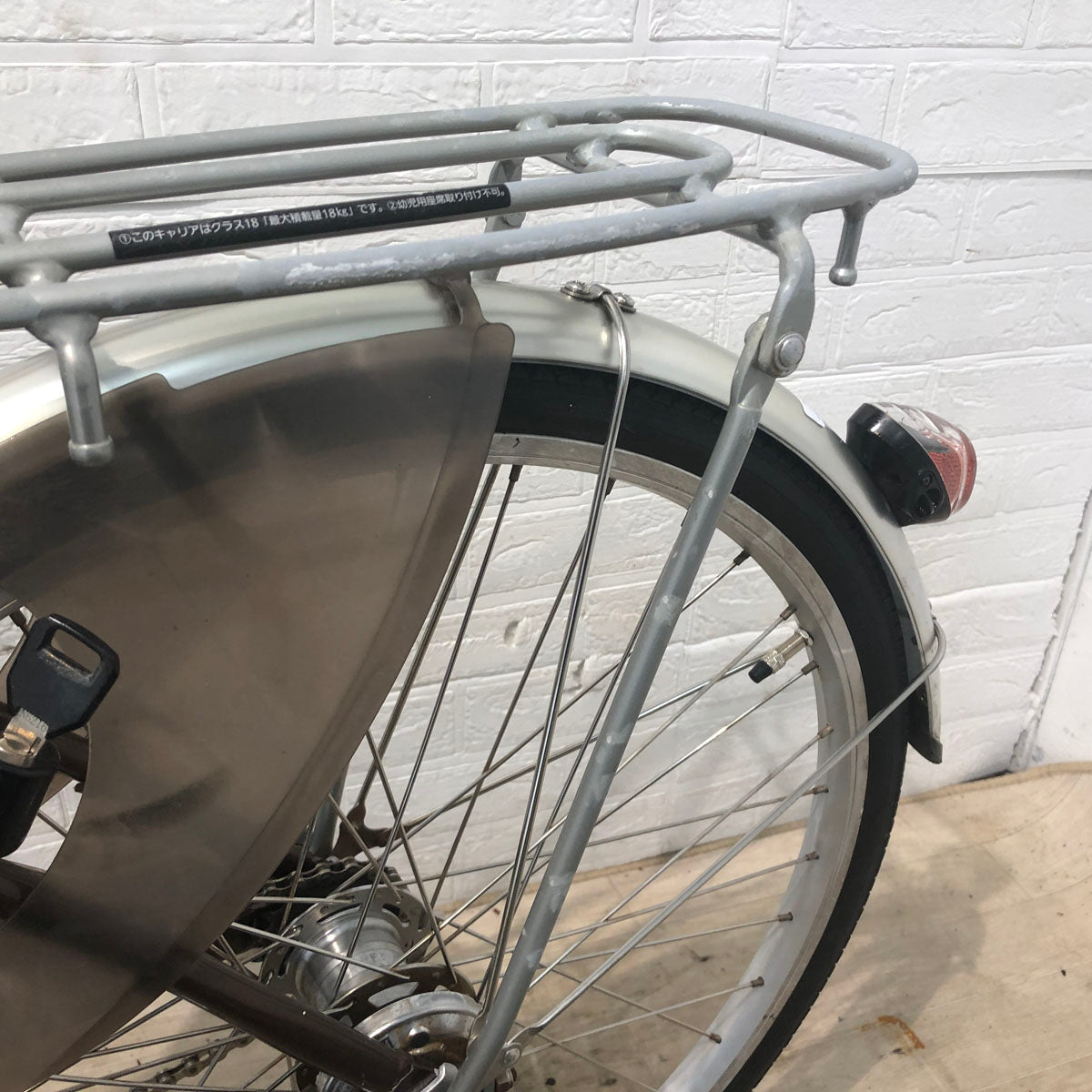 電動自転車 パナソニック ビビ LU ブラウン 24インチ YV051 【中古車】