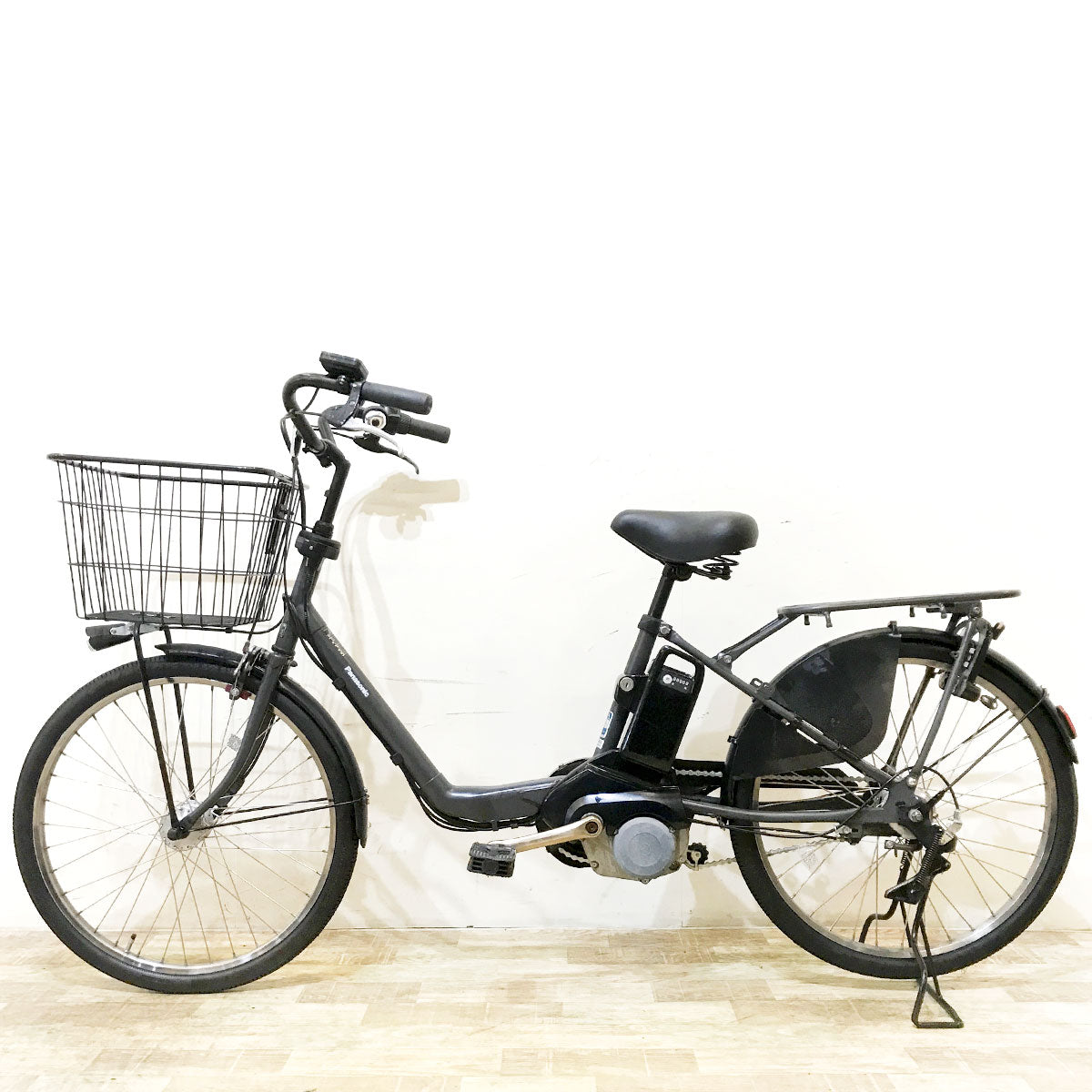 中古電動自転車 パナソニック ギュットステージ グレー 22インチ KG060