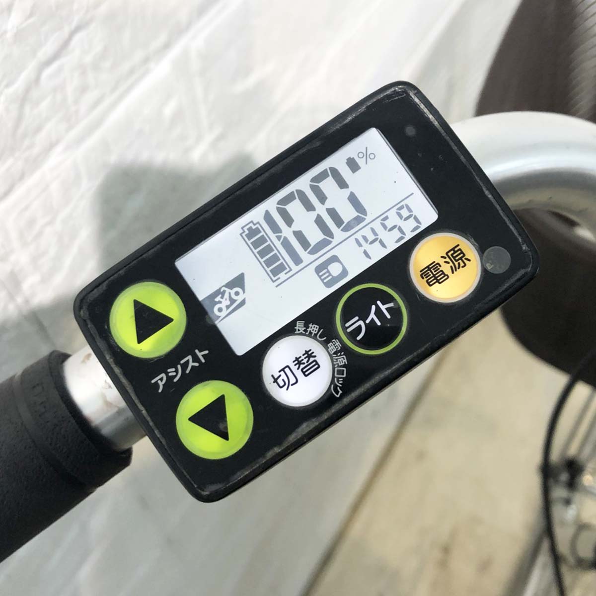 中古電動自転車 ヤマハ PAS ナチュラXM シルバー 26インチ YH086