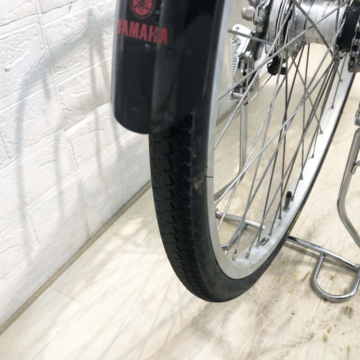 中古電動自転車 ヤマハ PAS ナチュラXM シルバー 26インチ YH086