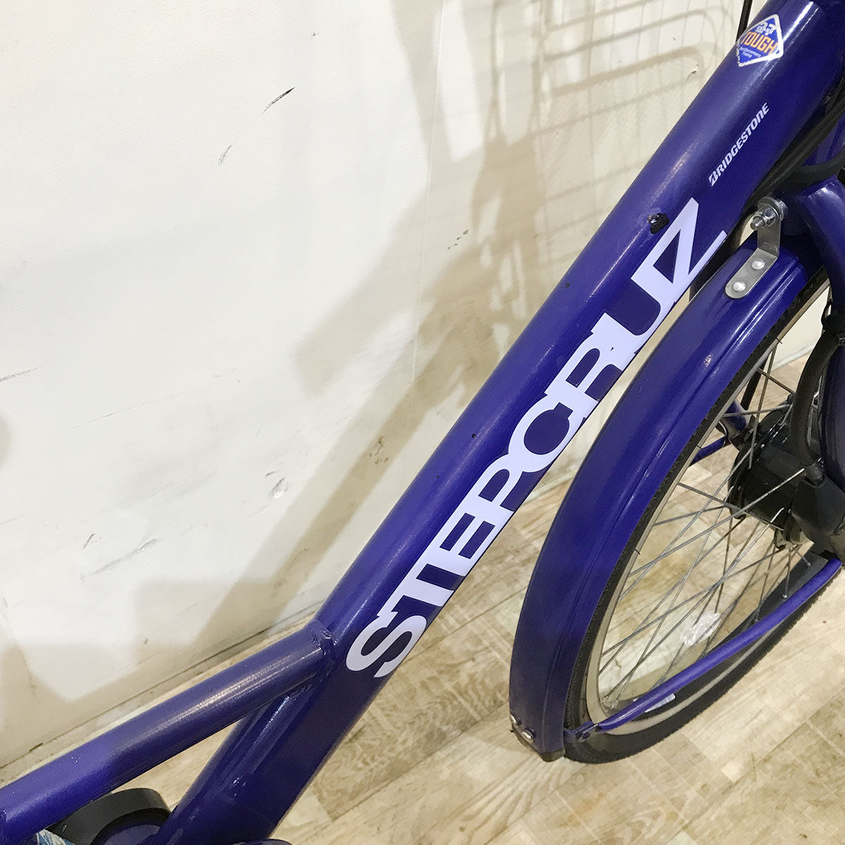 ブリヂストン ステップクルーズe ブルー 26インチ KG061 【中古車】
