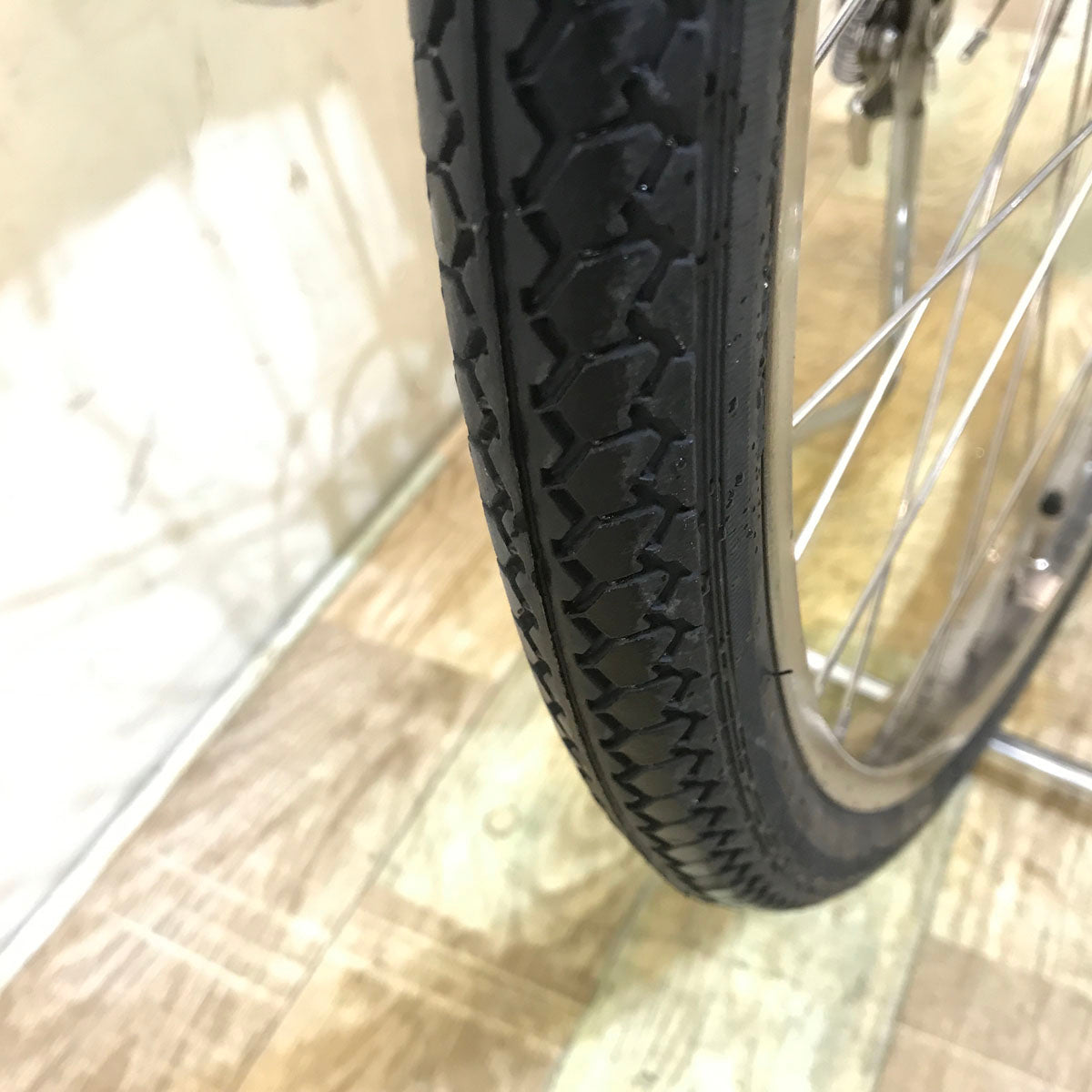 中古電動自転車 パナソニック ビビ DX ブルー 26インチ KB053 