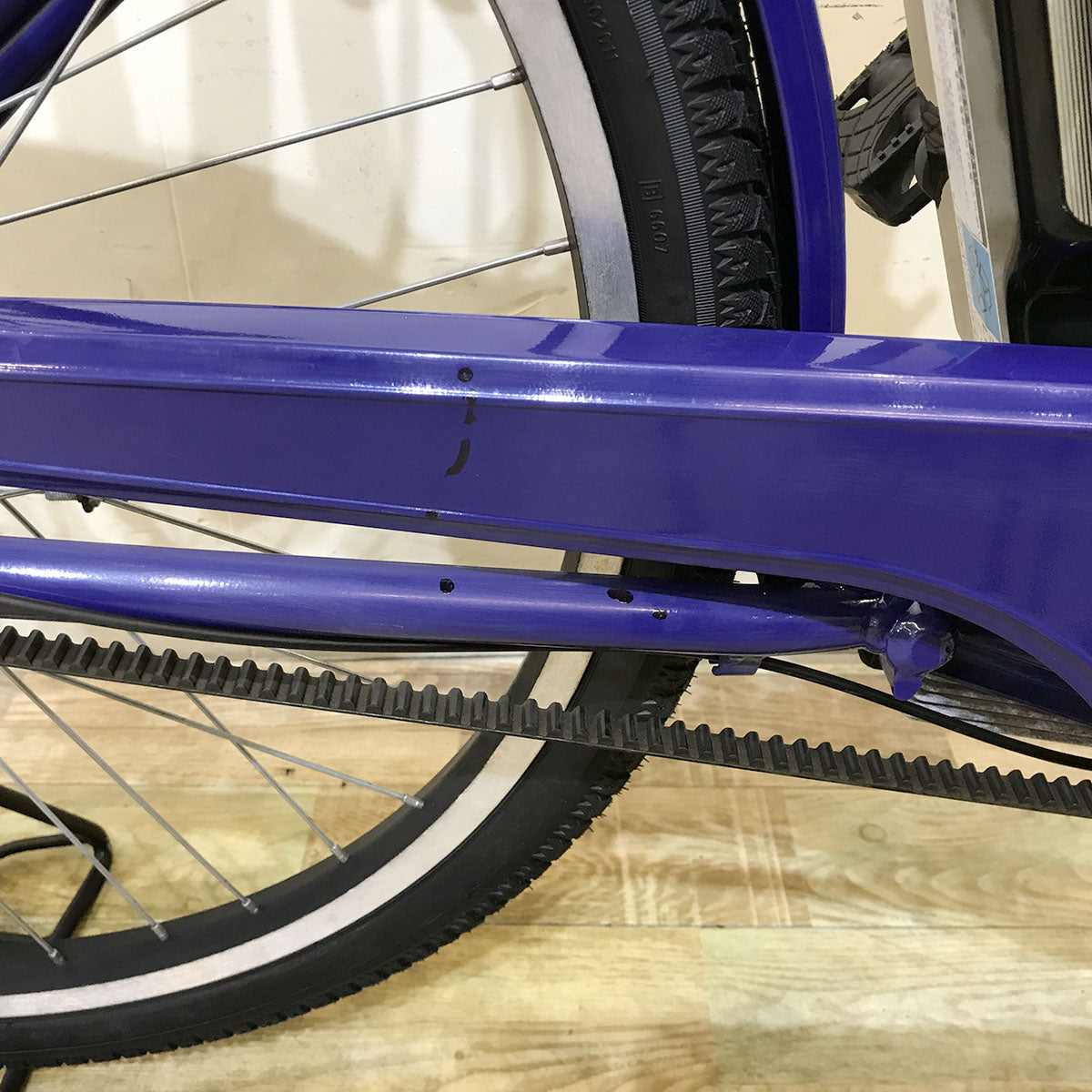中古電動自転車 ブリヂストン ステップクルーズe ブルー 26インチ KG061