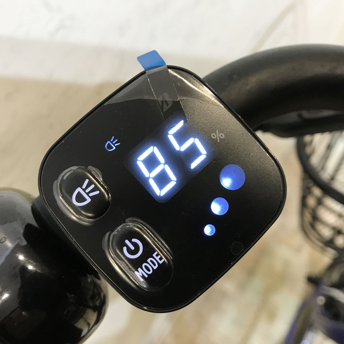 中古電動自転車 ブリヂストン ステップクルーズe ブルー 26インチ KG061