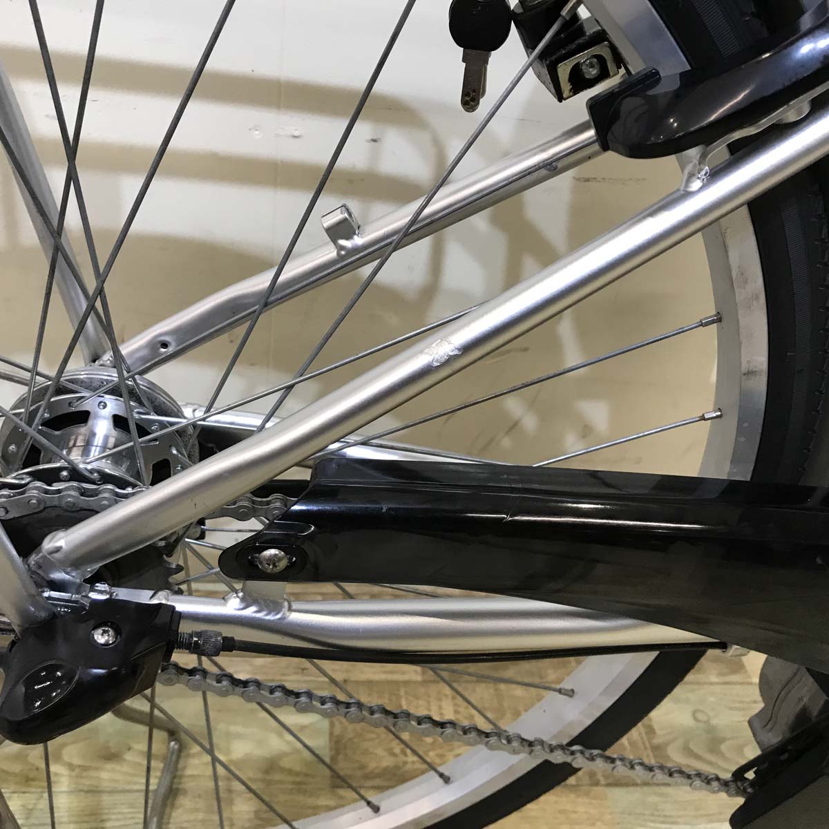 ブリヂストン アシスタ U STD シルバー 26インチ KSR102 【中古車】