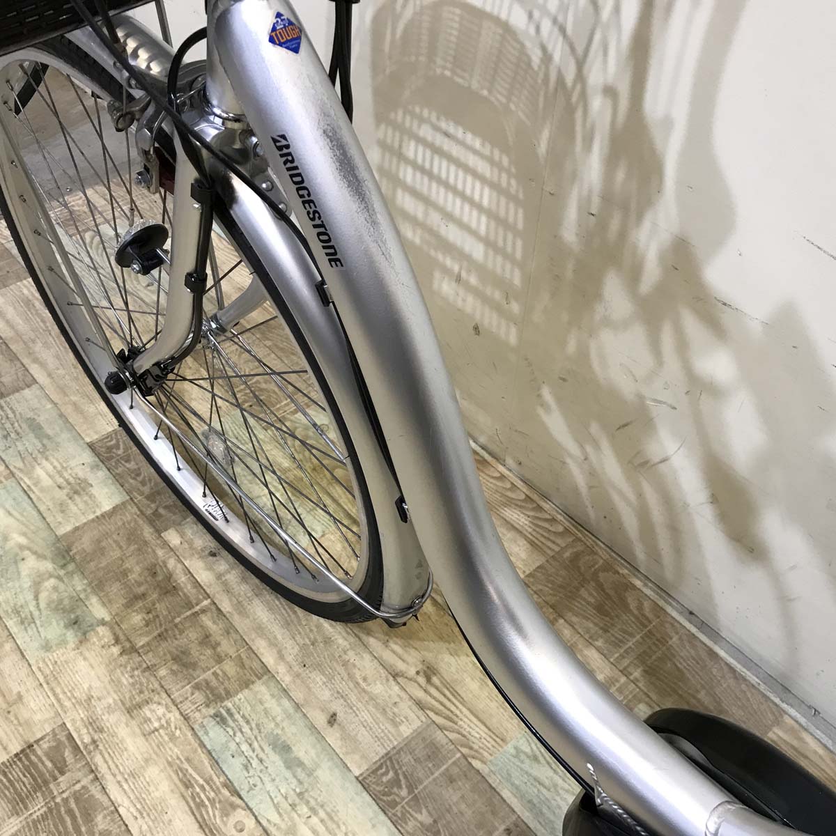 ブリヂストン アシスタ U STD シルバー 26インチ KSR102 【中古車】