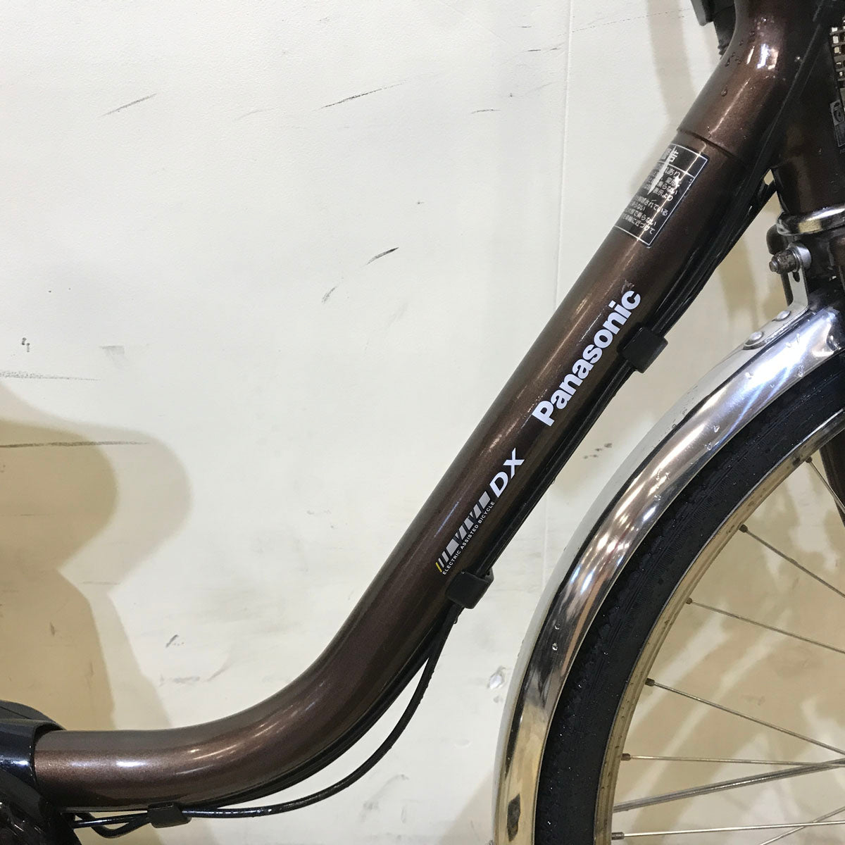 中古電動自転車 パナソニック ビビ DX ブラウン 26インチ KB055