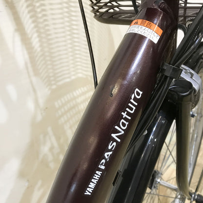【１万円引き！】ヤマハ PAS ナチュラM ブラウン 26インチ KG062 【中古車】