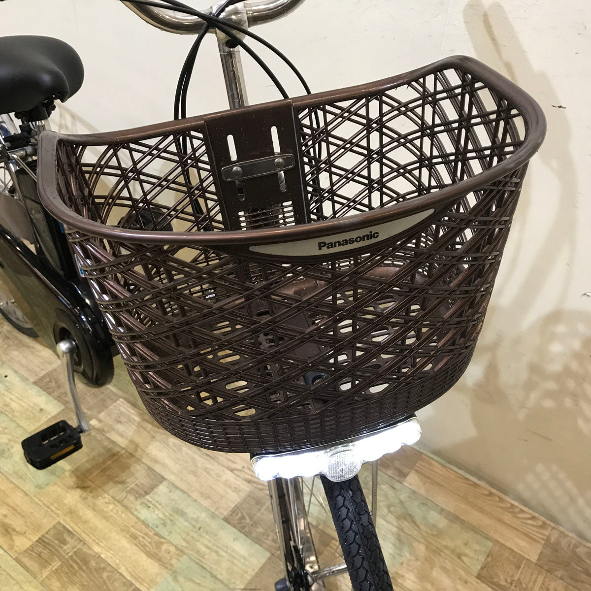 中古電動自転車 パナソニック ビビ DX ブラウン 26インチ KB055