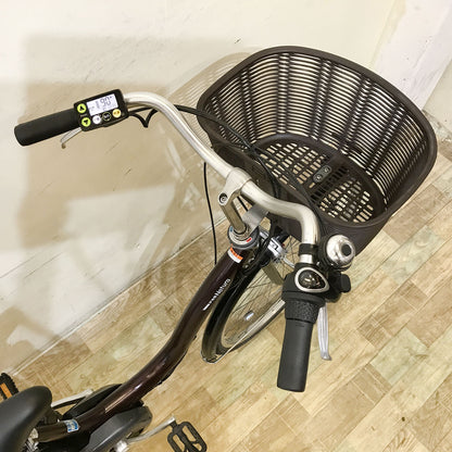 【１万円引き！】ヤマハ PAS ナチュラM ブラウン 26インチ KG062 【中古車】