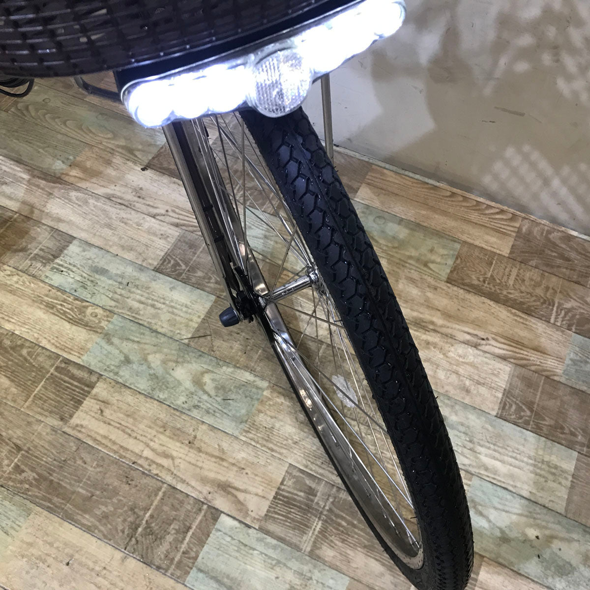 中古電動自転車 パナソニック ビビ DX ブラウン 26インチ KB055