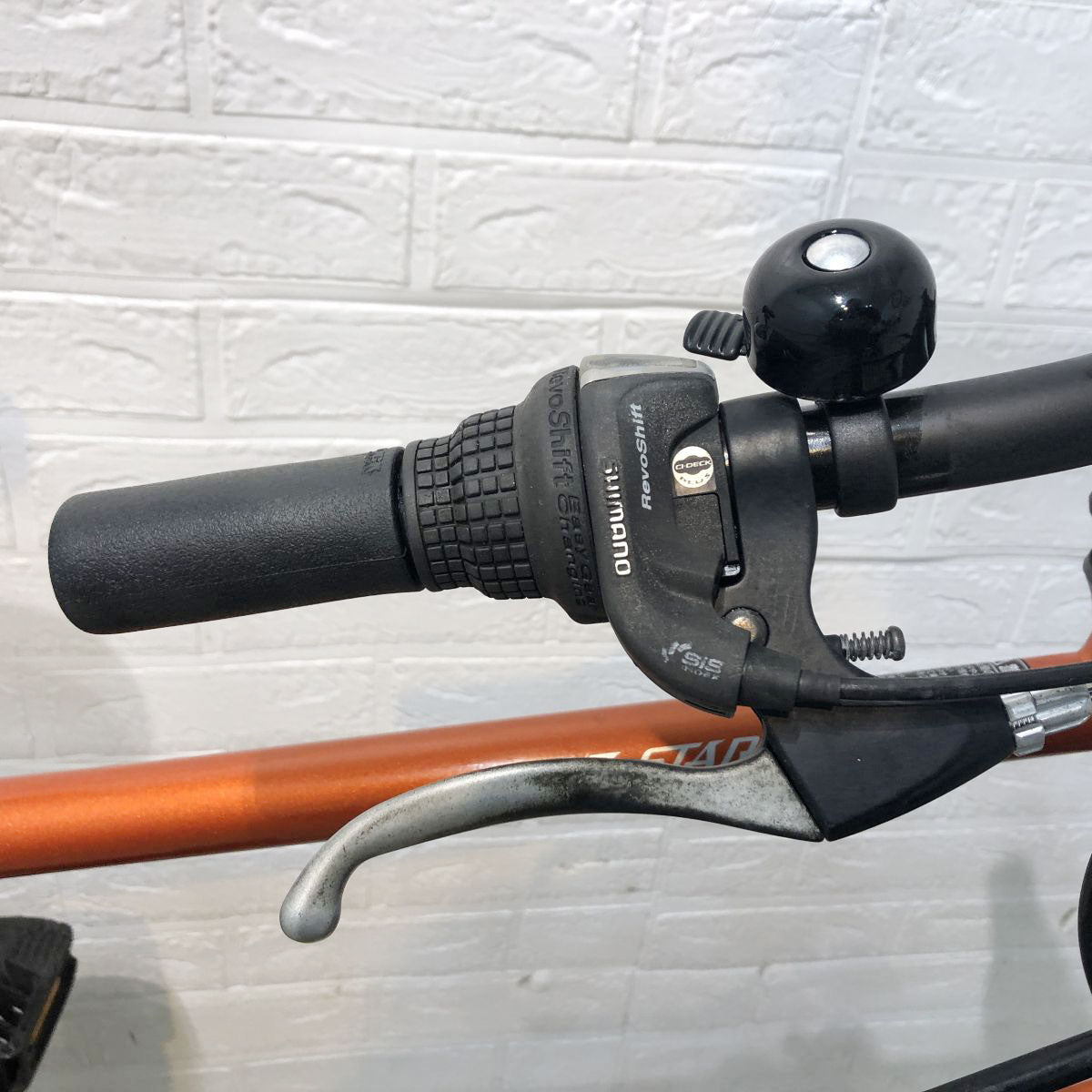 中古電動自転車 パナソニック ベロスターミニ オレンジ 20インチ YH088