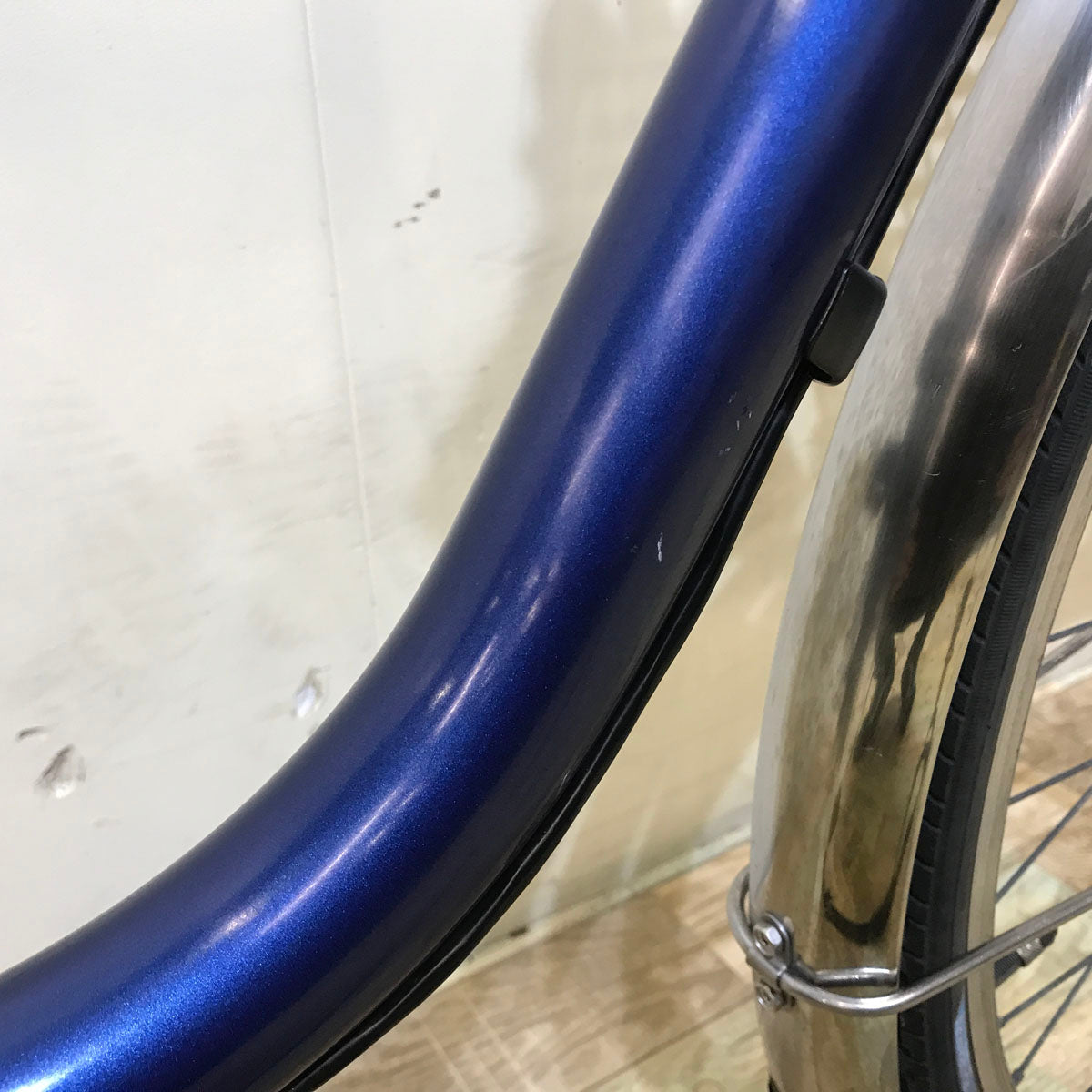 中古電動自転車 パナソニック ビビ DX ブルー 26インチ KB056