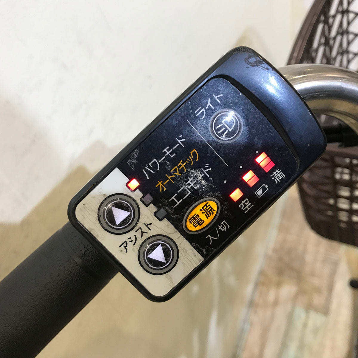 中古電動自転車 パナソニック ビビ DX ブルー 26インチ KB056