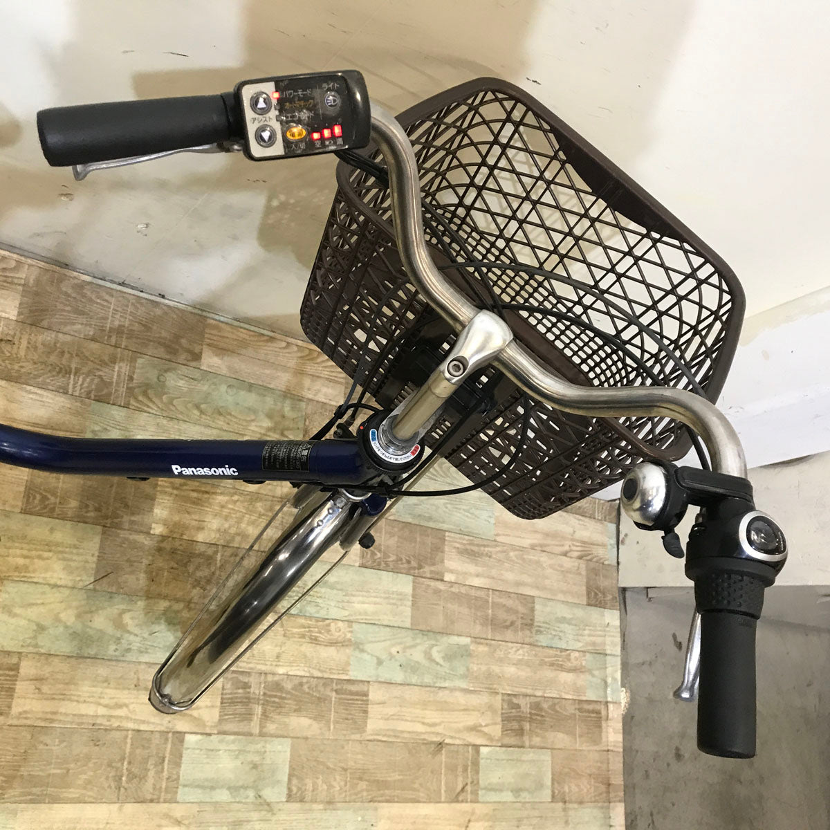 中古電動自転車 パナソニック ビビ DX ブルー 26インチ KB056