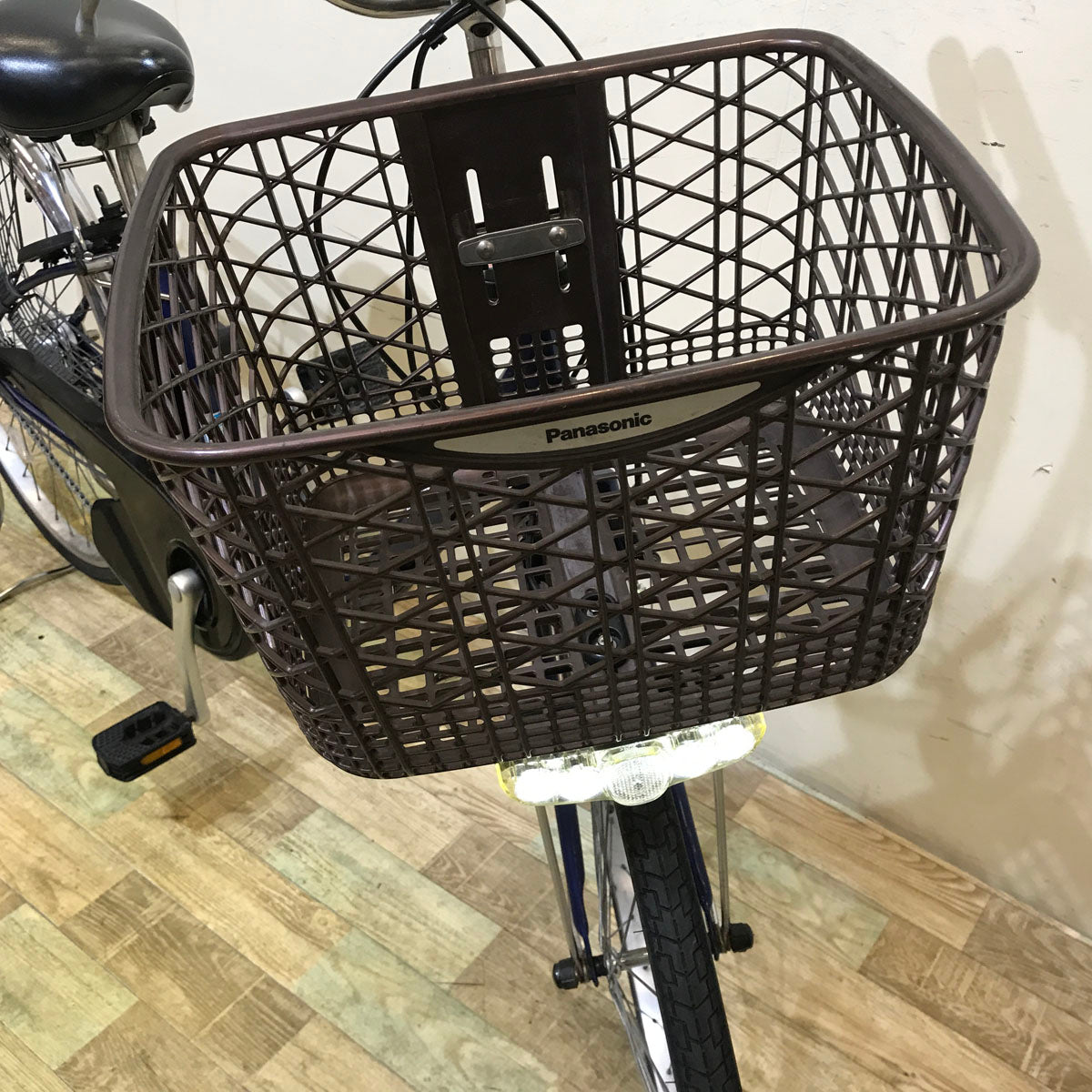 中古電動自転車 パナソニック ビビ DX ブルー 26インチ KB056