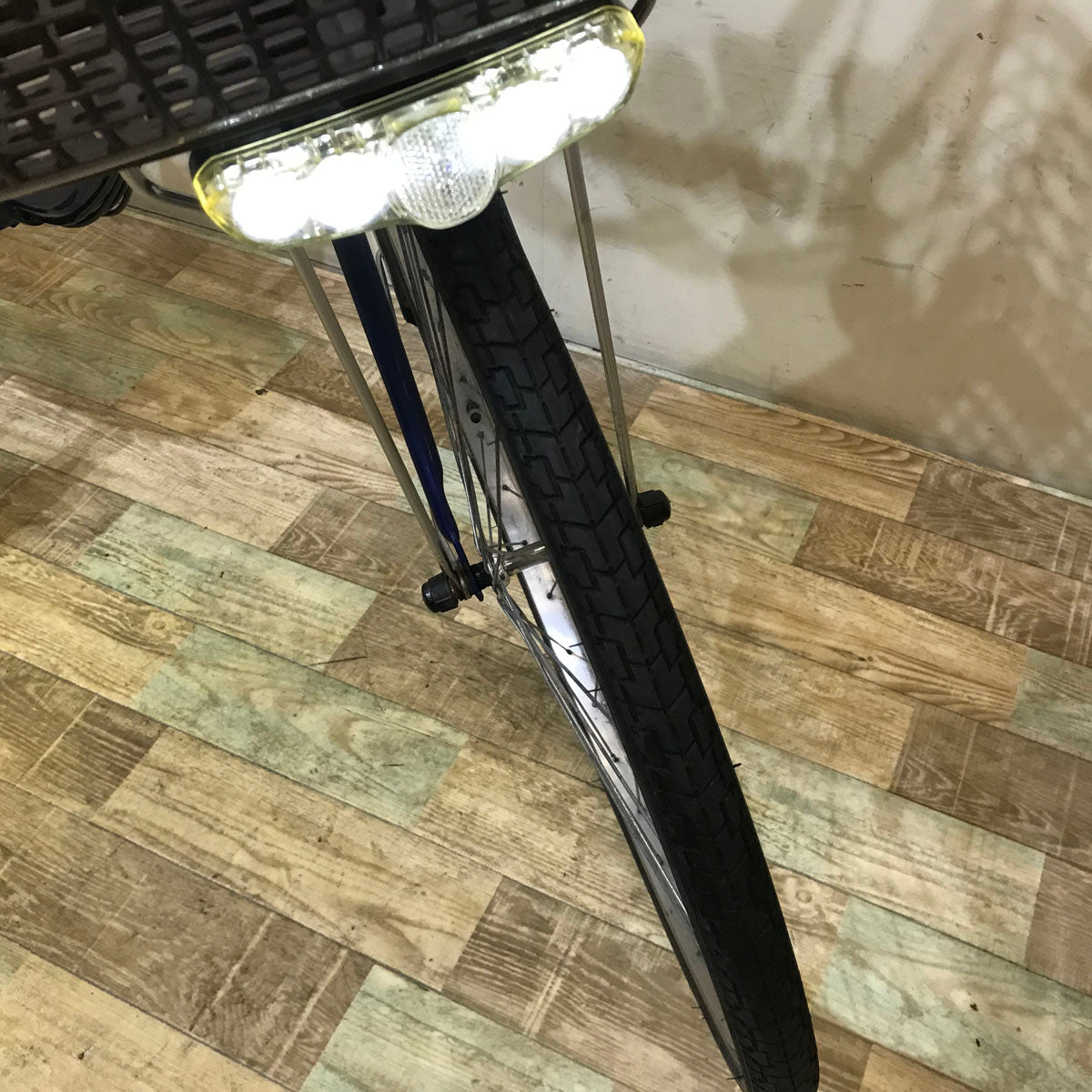 中古電動自転車 パナソニック ビビ DX ブルー 26インチ KB056