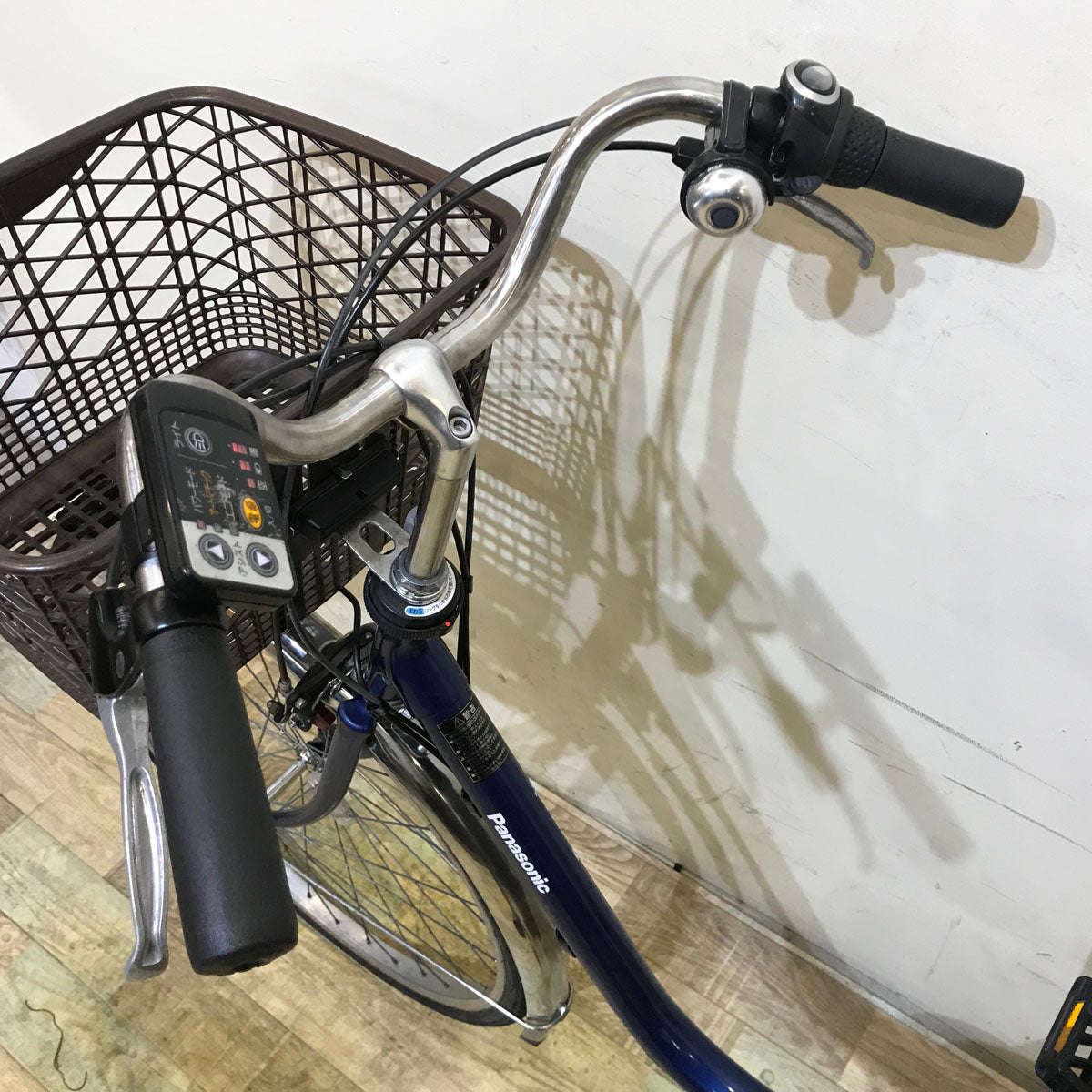中古電動自転車 パナソニック ビビ DX ブルー 26インチ KB056
