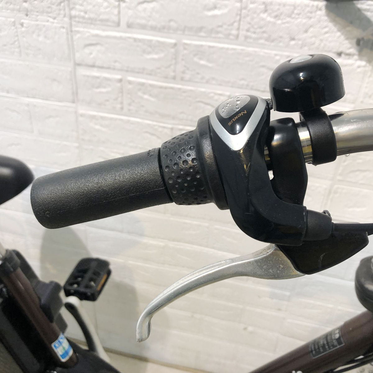 中古電動自転車 パナソニック ビビDX ブラウン 24インチ YH089