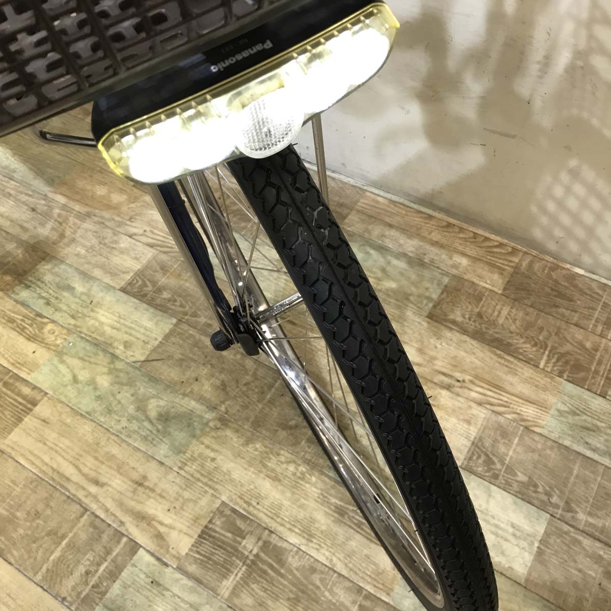 中古電動自転車 パナソニック ビビDX ネイビー 26インチ KG064