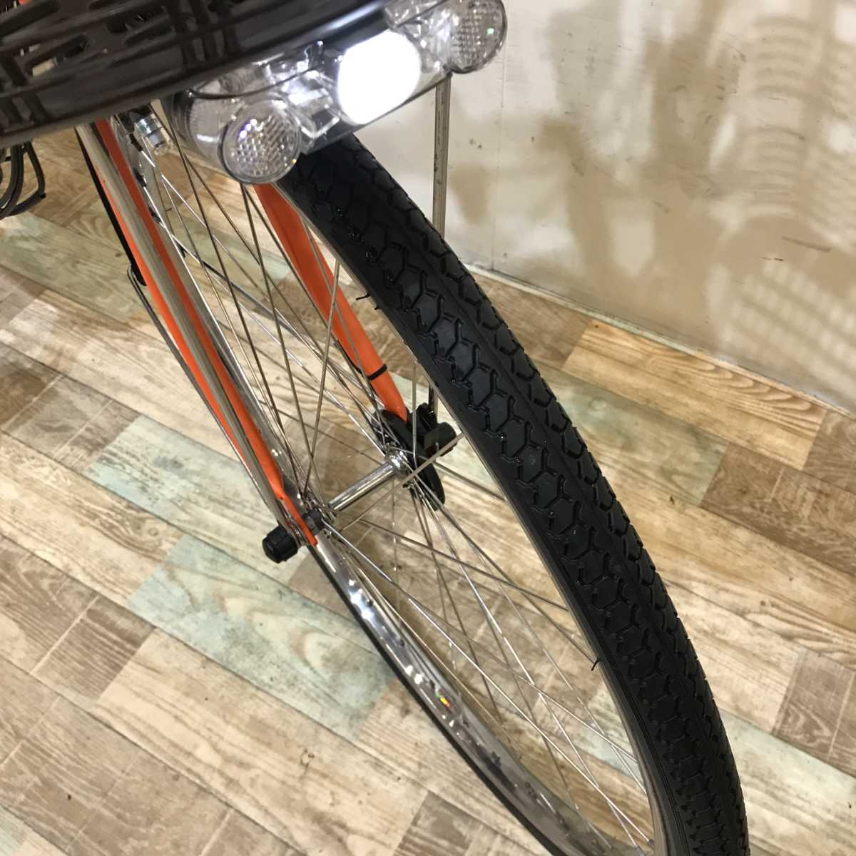 ブリヂストン アシスタ  オレンジ 26インチ KS070【中古車】