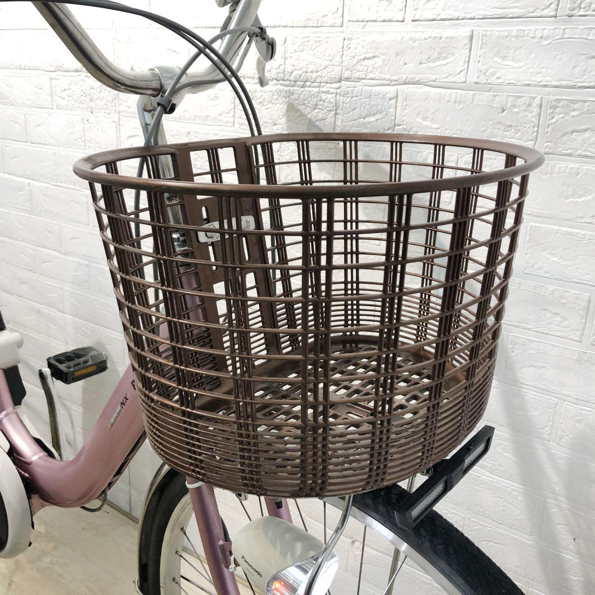中古電動自転車 パナソニック ビビNX ピンク 26インチ YH090