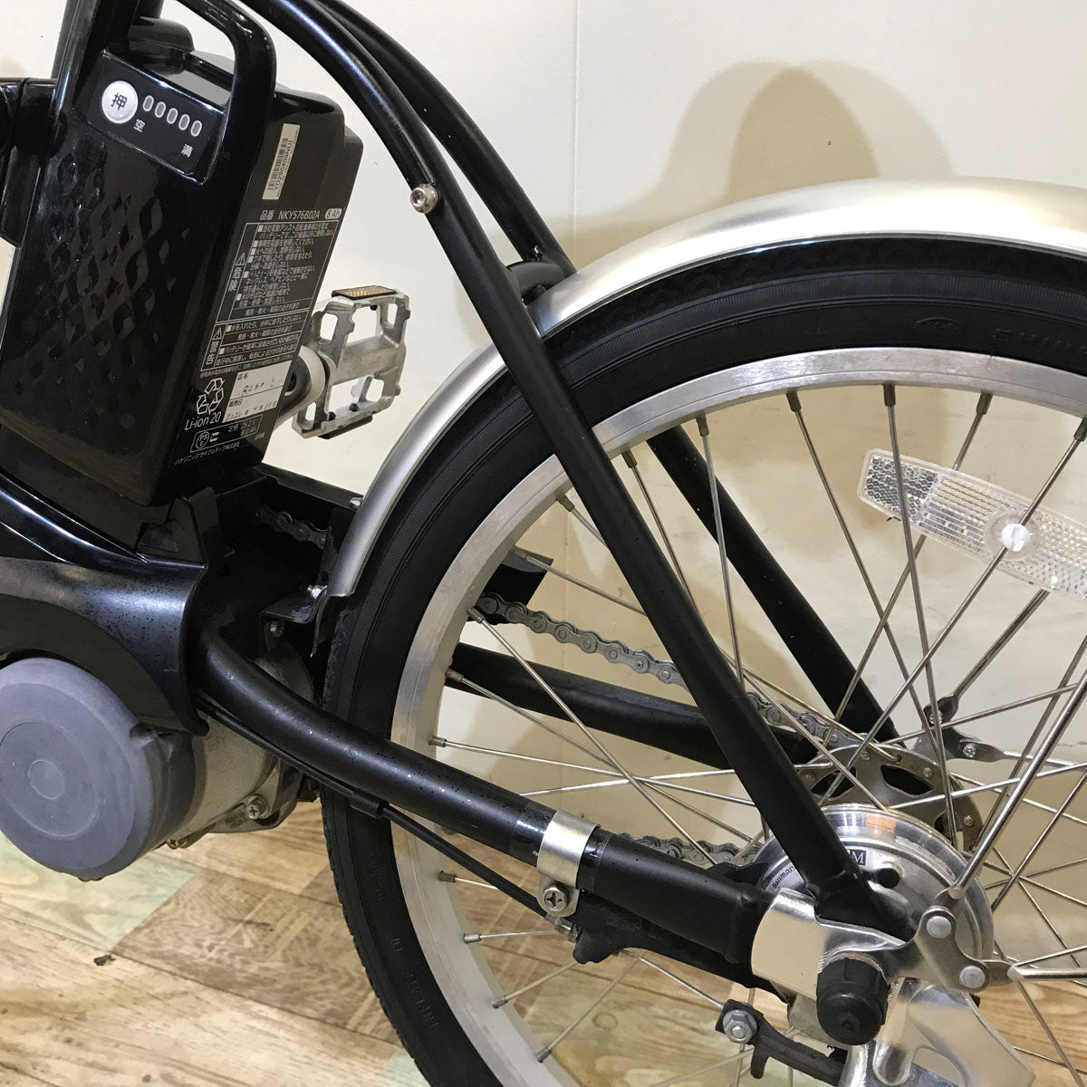 中古電動自転車 パナソニック J コンセプト ブラック 20インチ KB057