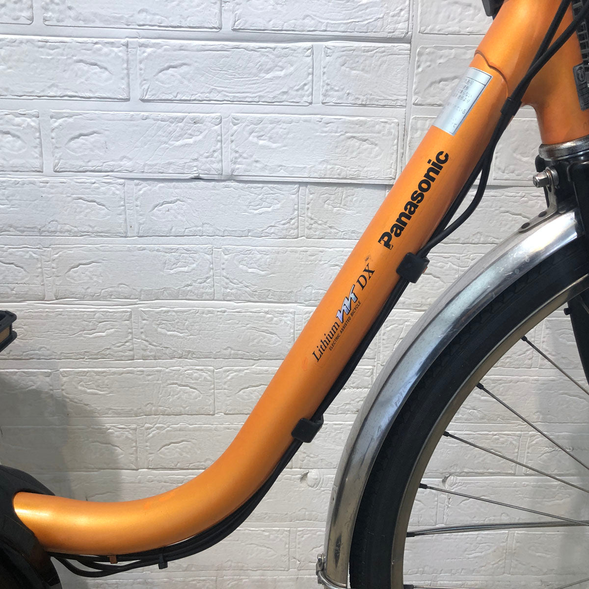 中古電動自転車 パナソニック ビビ DX オレンジ 26インチ YC071 – e 