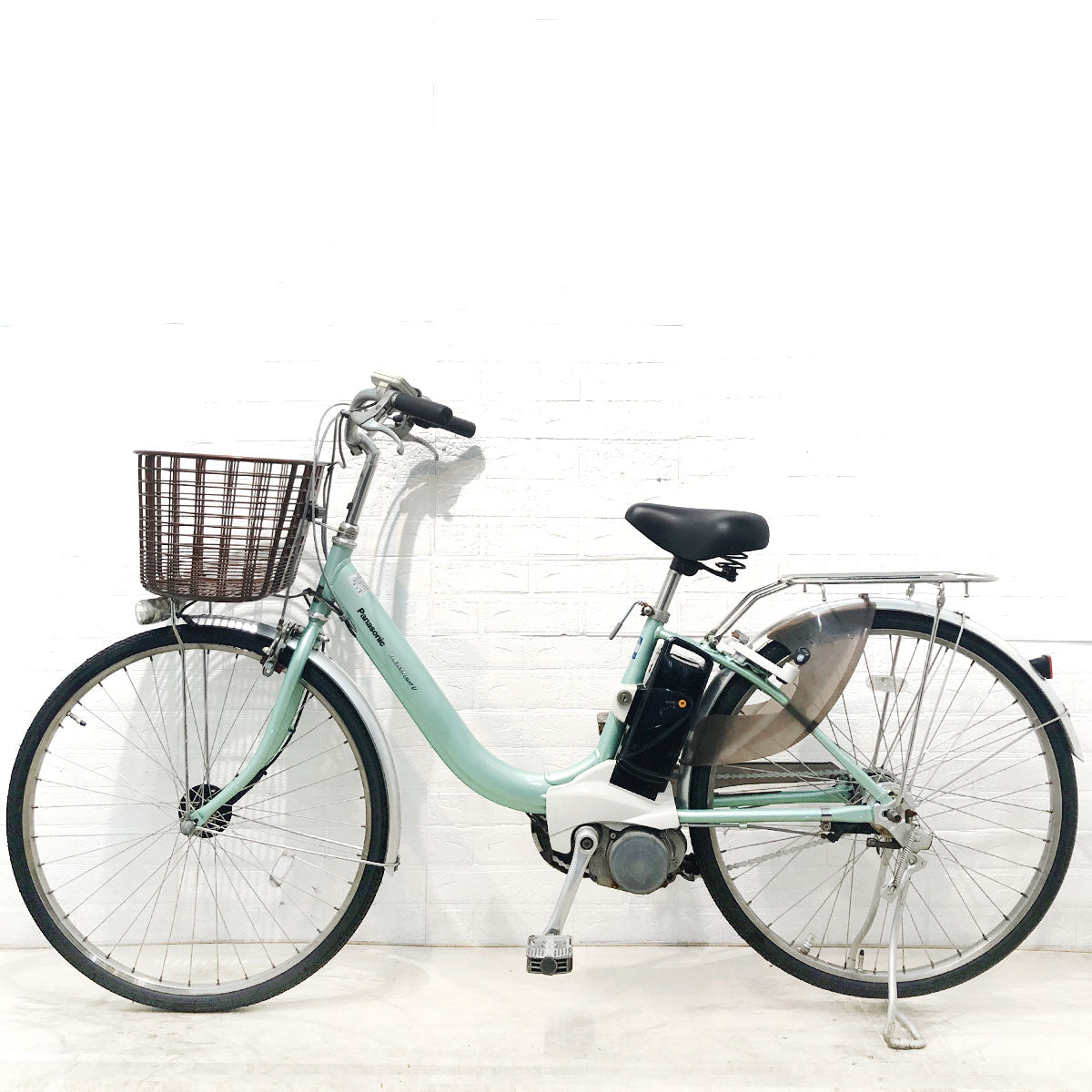 新品バッテリー パナソニック ビビ ライトU グリーン 26インチ YH091 【中古車】
