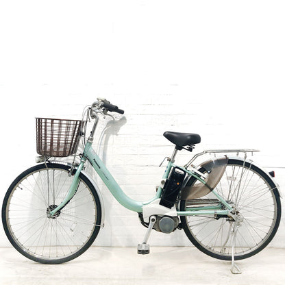 新品バッテリー パナソニック ビビ ライトU グリーン 26インチ YH091 【中古車】