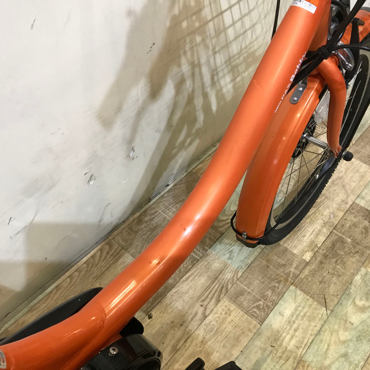 中古電動自転車 ヤマハ PAS Babby パス バビー オレンジ 20インチ