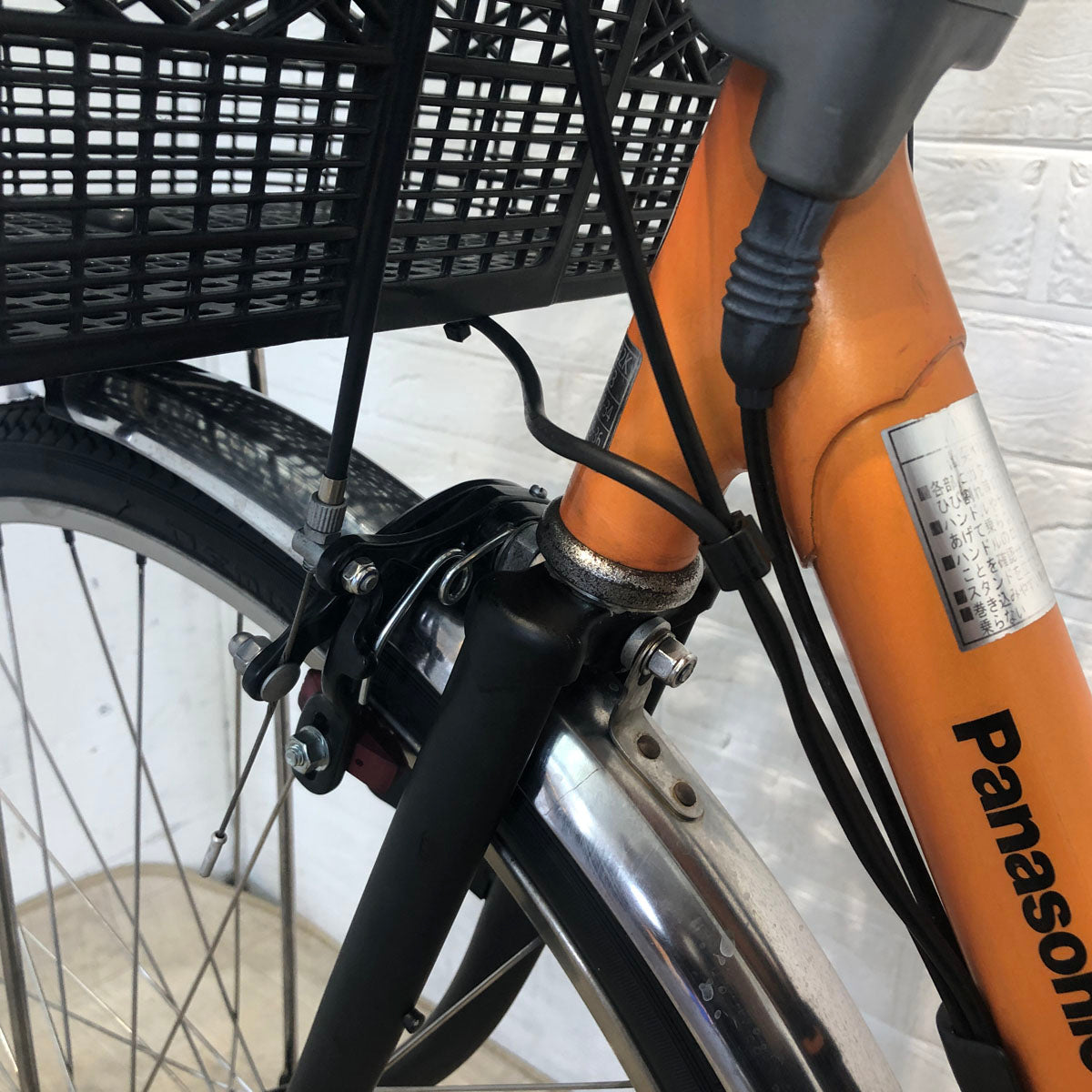 中古電動自転車 パナソニック ビビ DX オレンジ 26インチ YC071 – e