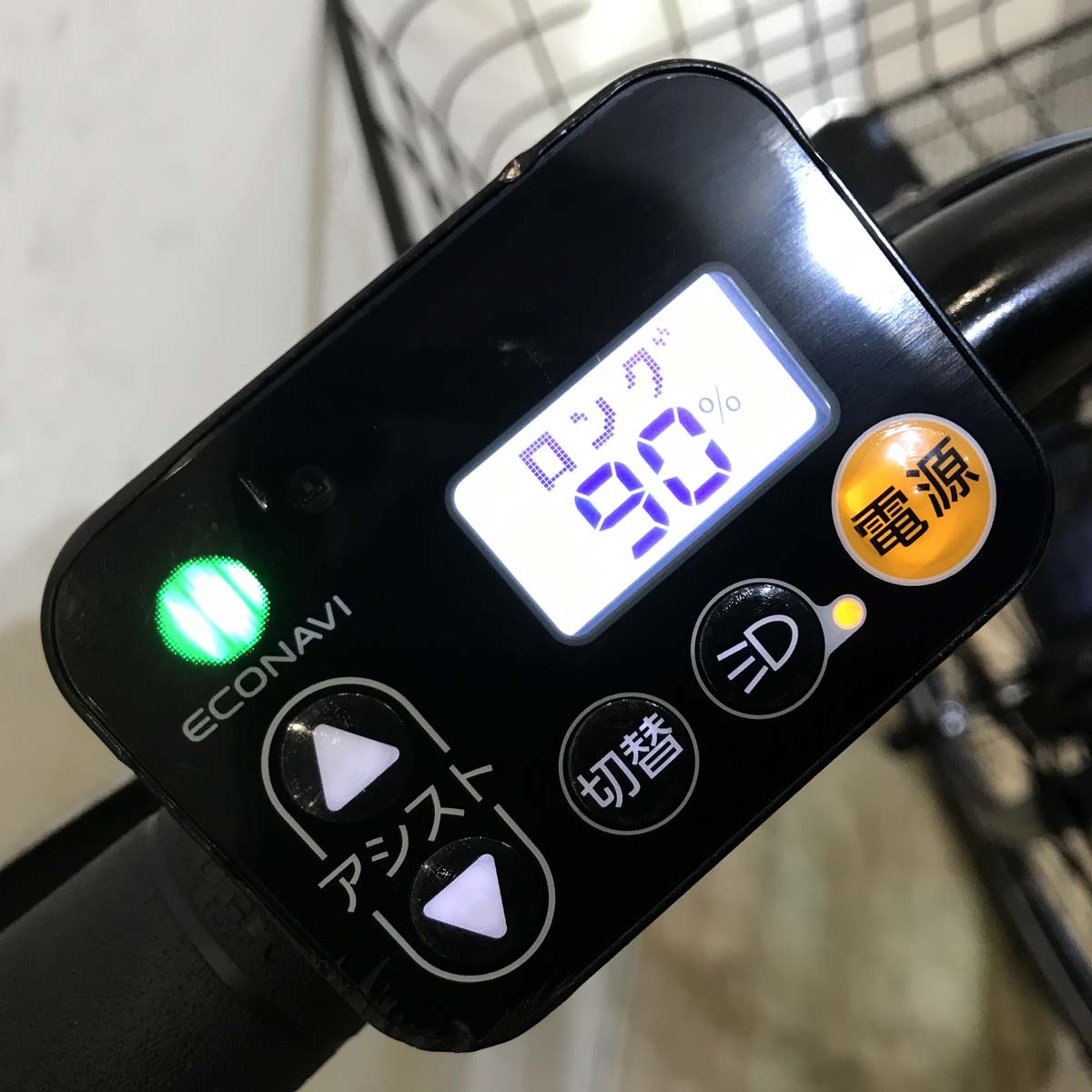 中古電動自転車 パナソニック ティモS ネイビー 26インチ KG066