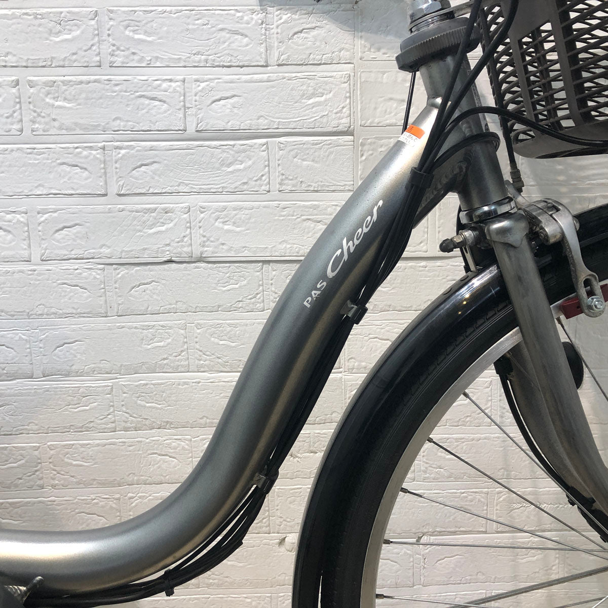 中古電動自転車 ヤマハ PAS Cheer パス チア シルバー 26インチ YC072