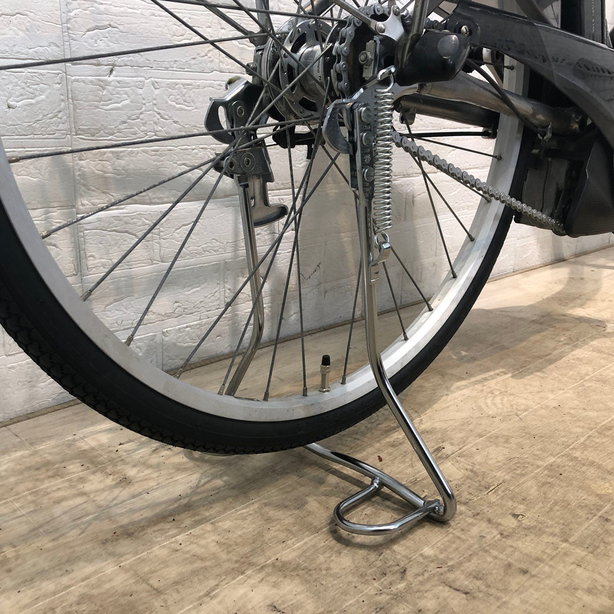 中古電動自転車 ヤマハ PAS Cheer パス チア シルバー 26インチ YC072