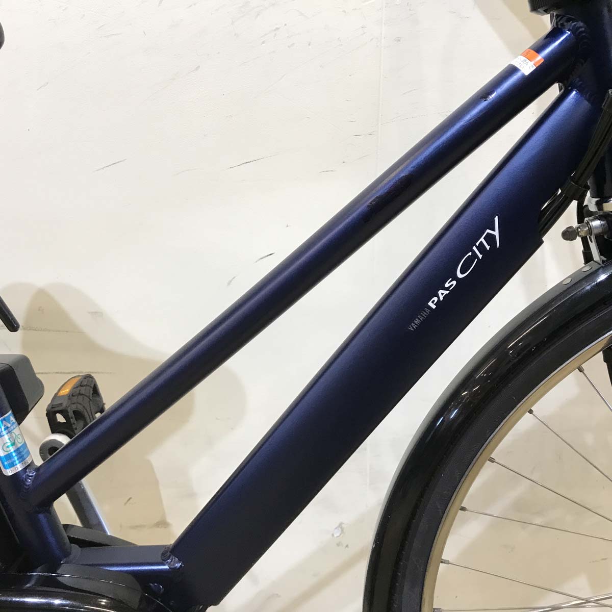 中古電動自転車 ヤマハ PAS シティSP5 ネイビー 27インチ KG067