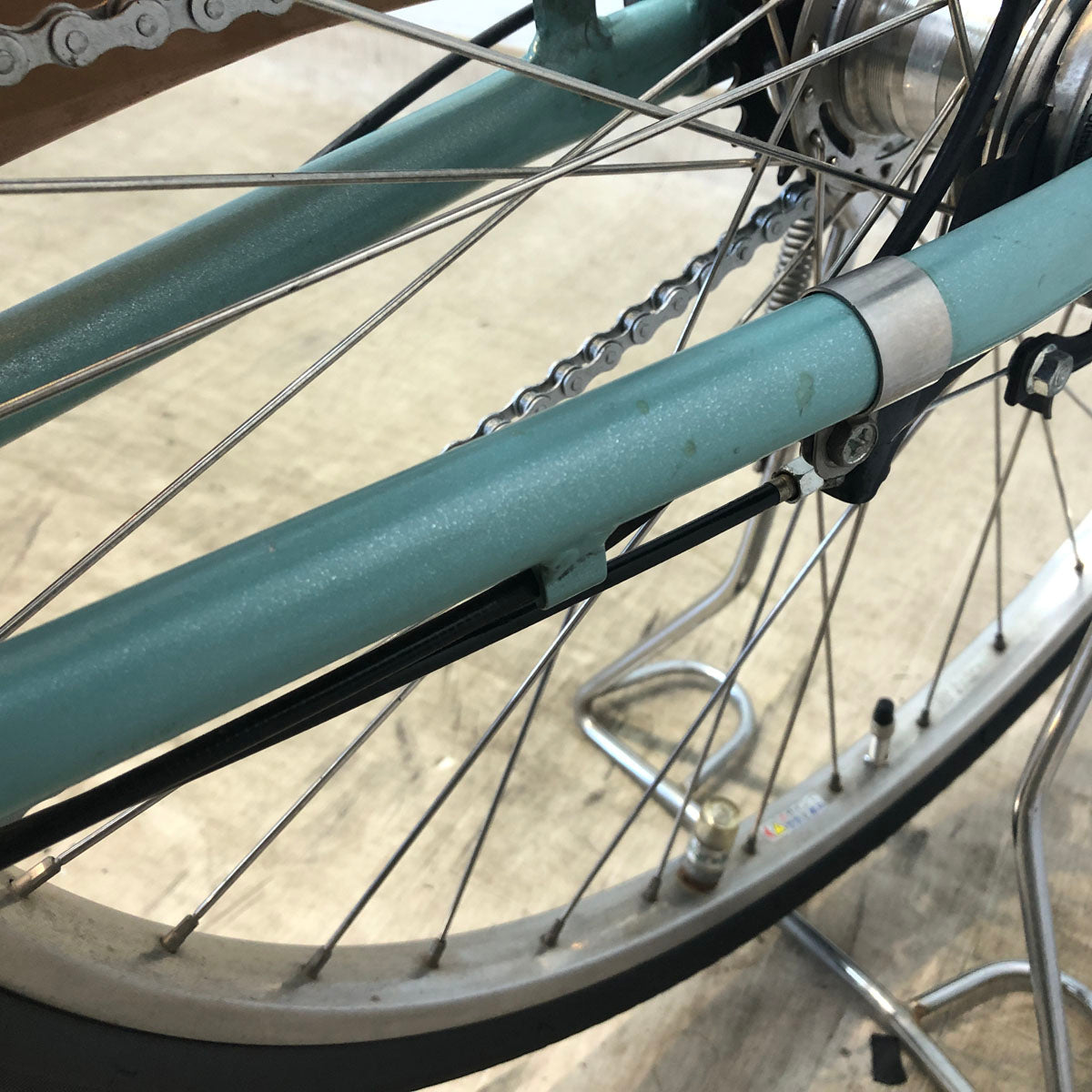 ブリヂストン アシスタ DX ミント 26インチ YV057 【中古車】