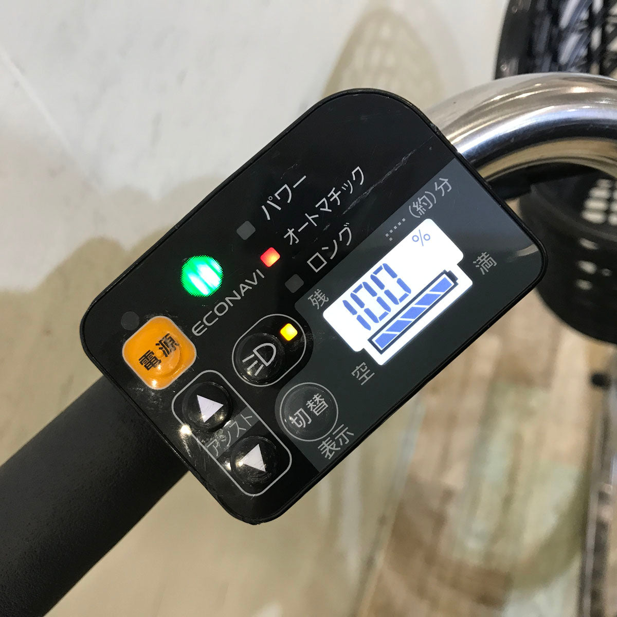 中古電動自転車 パナソニック ビビ DX シルバー 26インチ KB060