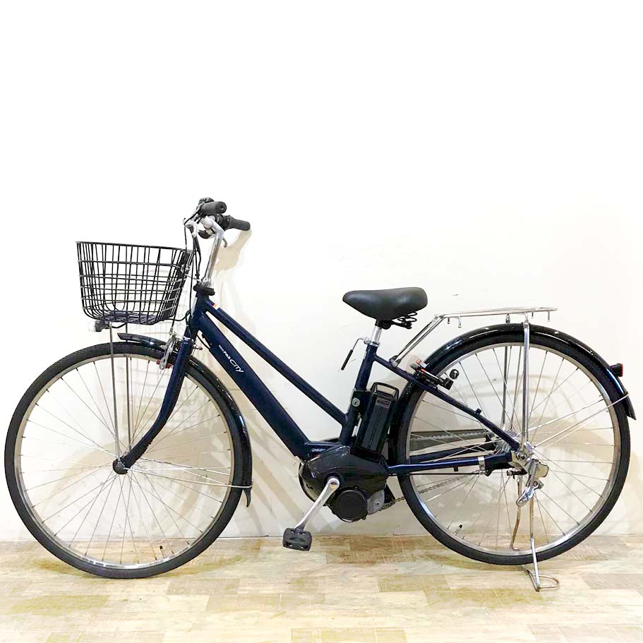 中古電動自転車 ヤマハ PAS シティSP5 ネイビー 27インチ KG067