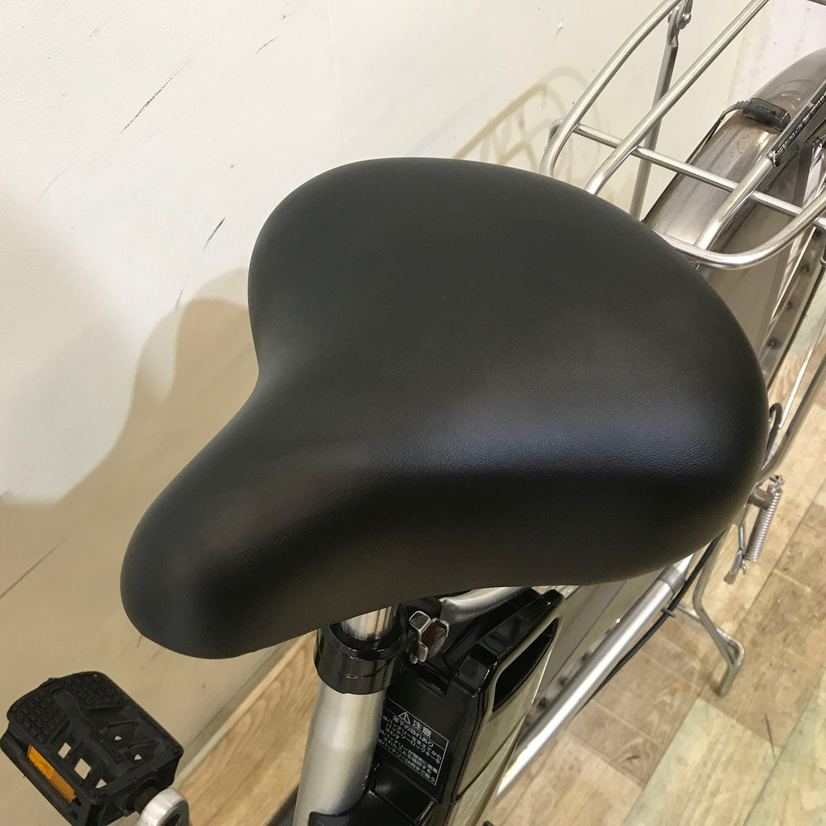 中古電動自転車 パナソニック ビビ DX シルバー 26インチ KB060