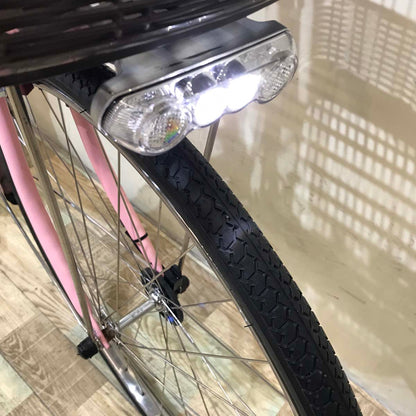 ヤマハ PAS ナチュラ L DX ピンク 26インチ KW123 【中古車】