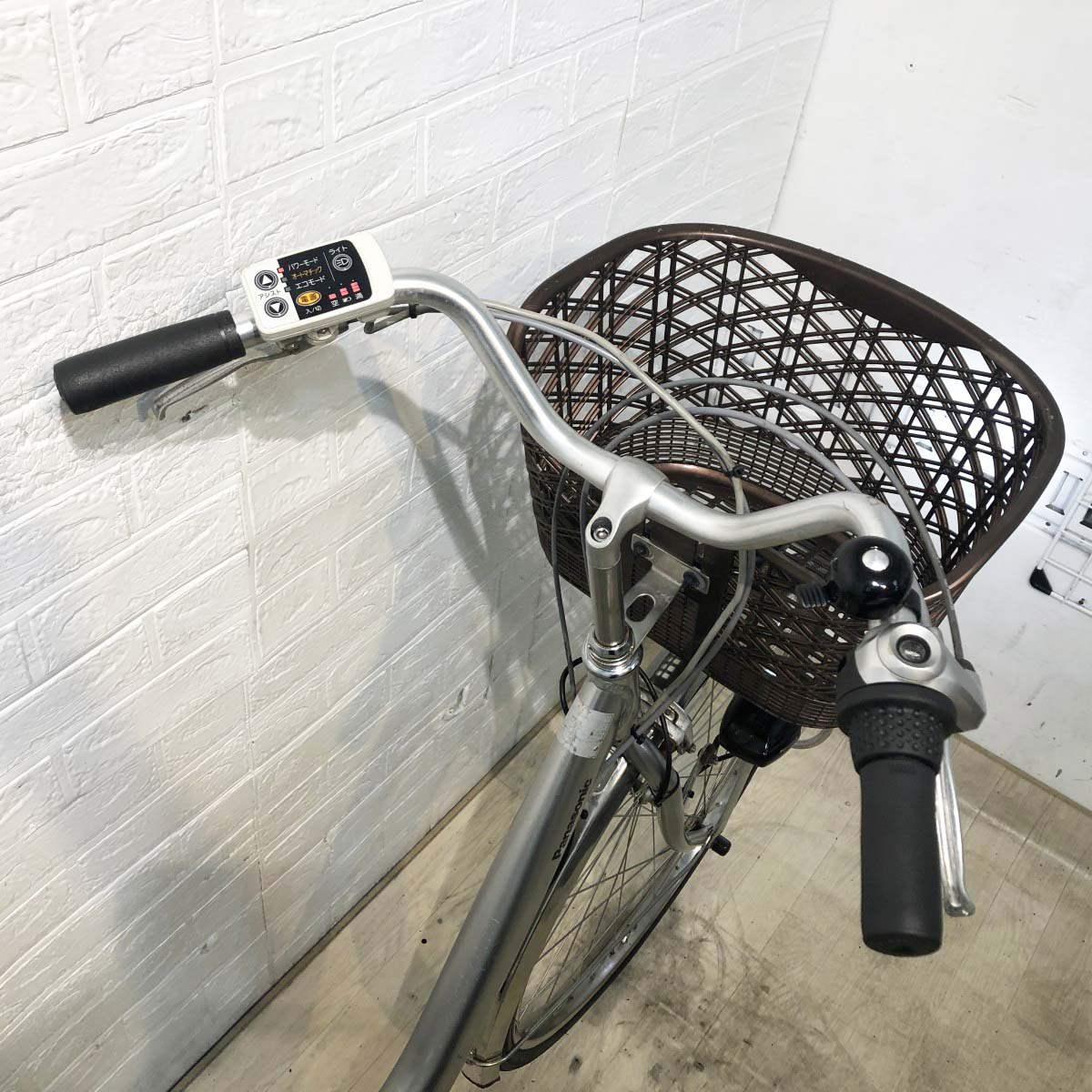 中古電動自転車 パナソニック ビビSX シルバー 26インチ YH094