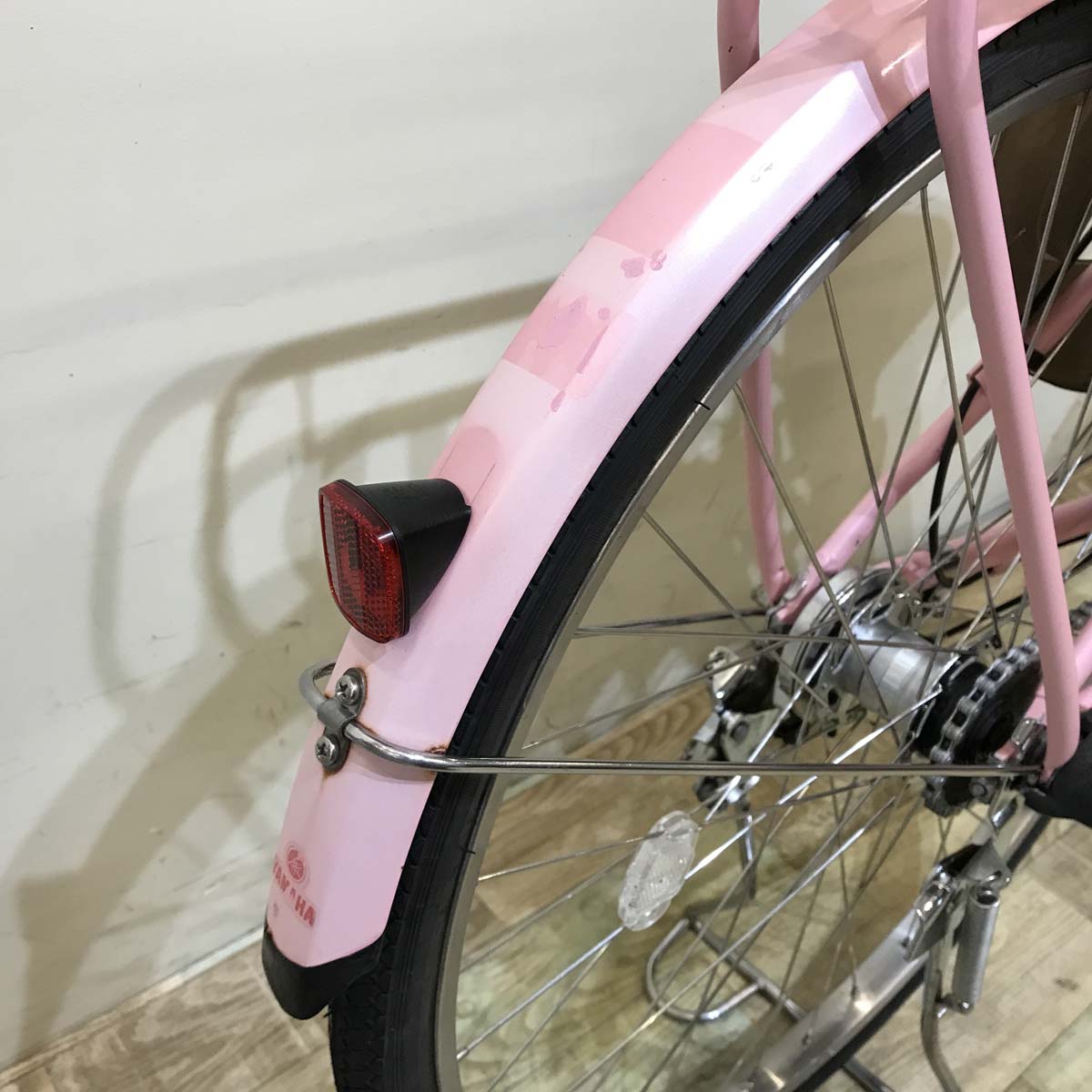 ヤマハ PAS ナチュラ L DX ピンク 26インチ KW123 【中古車】