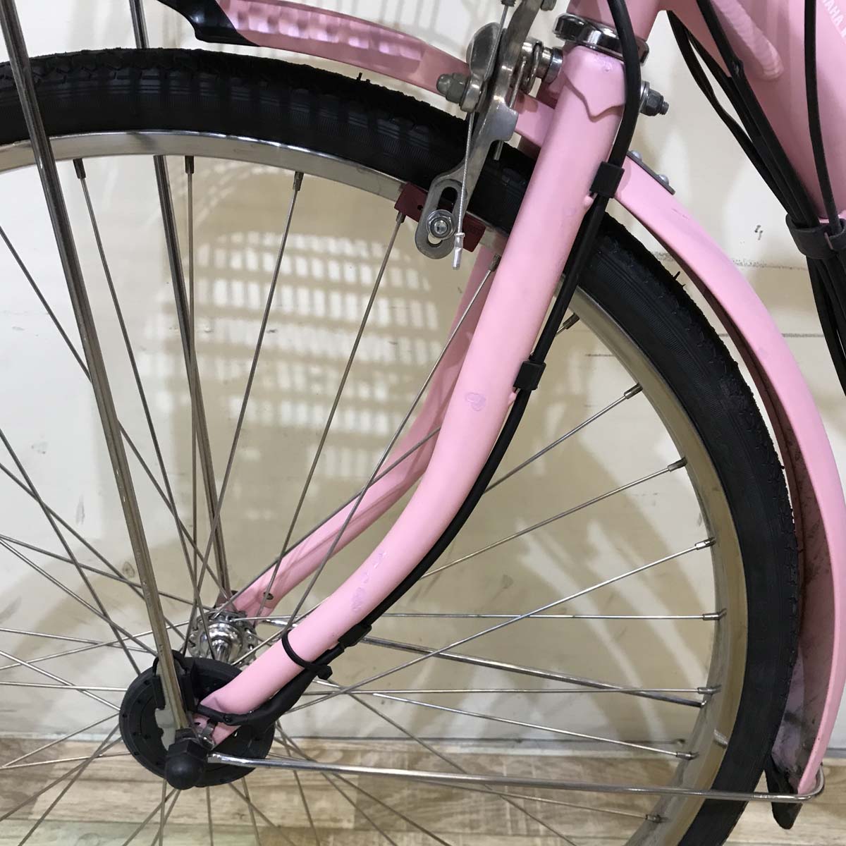 ヤマハ PAS ナチュラ L DX ピンク 26インチ KW123 【中古車