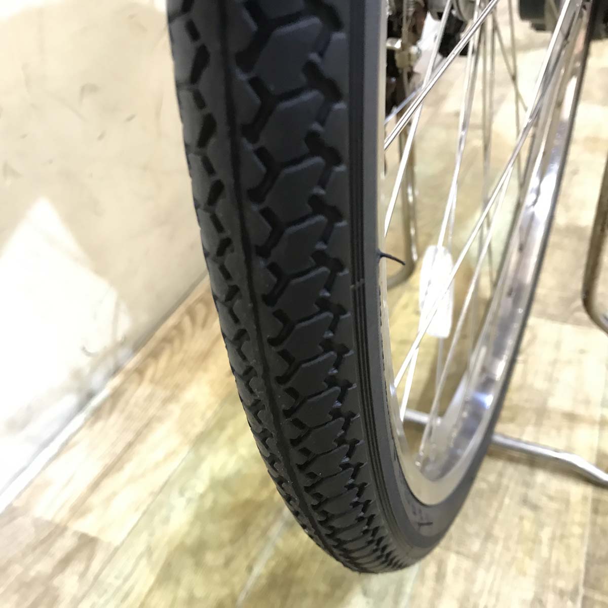 中古電動自転車 パナソニック ビビDX レッド 26インチ KG068
