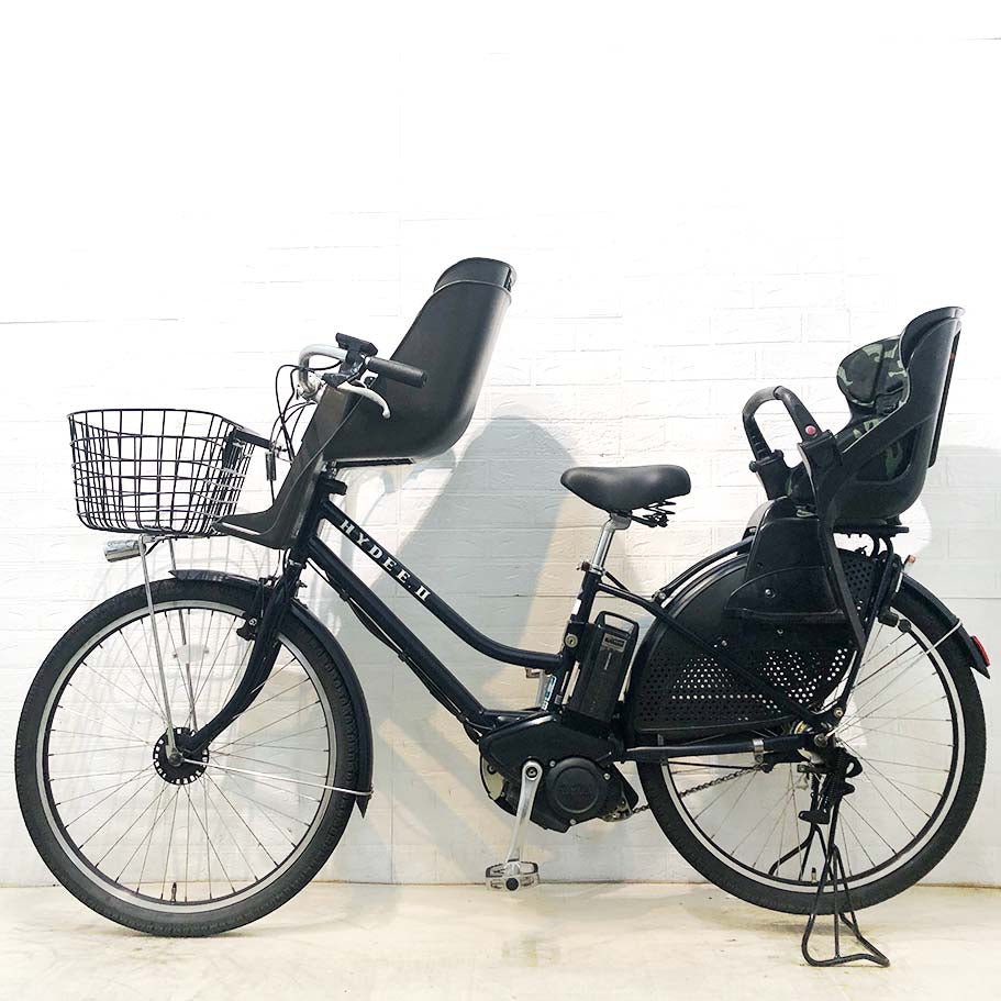 中古電動自転車 ブリヂストン ハイディ2 ネイビー 26インチ YH095