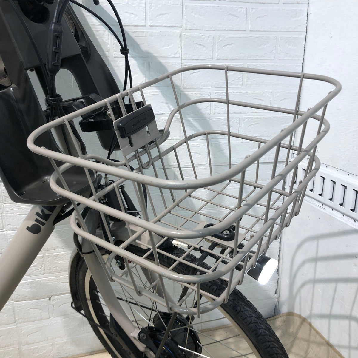 中古電動自転車 ブリヂストン bikke MOB dd ビッケ モブ dd ベージュ