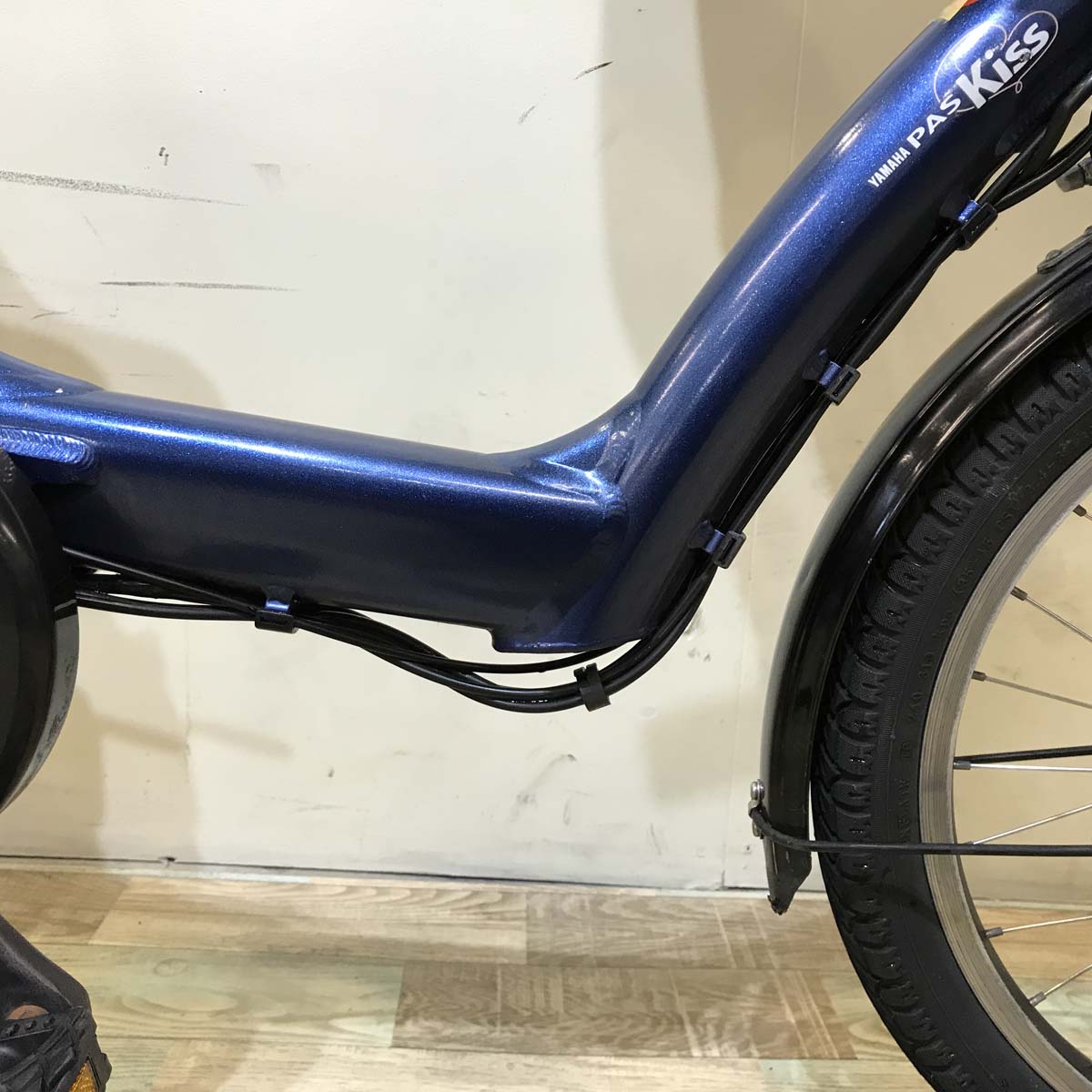 ヤマハ PAS Kiss mini パス キッス ミニ ネイビー 20インチ KX002【中古車】