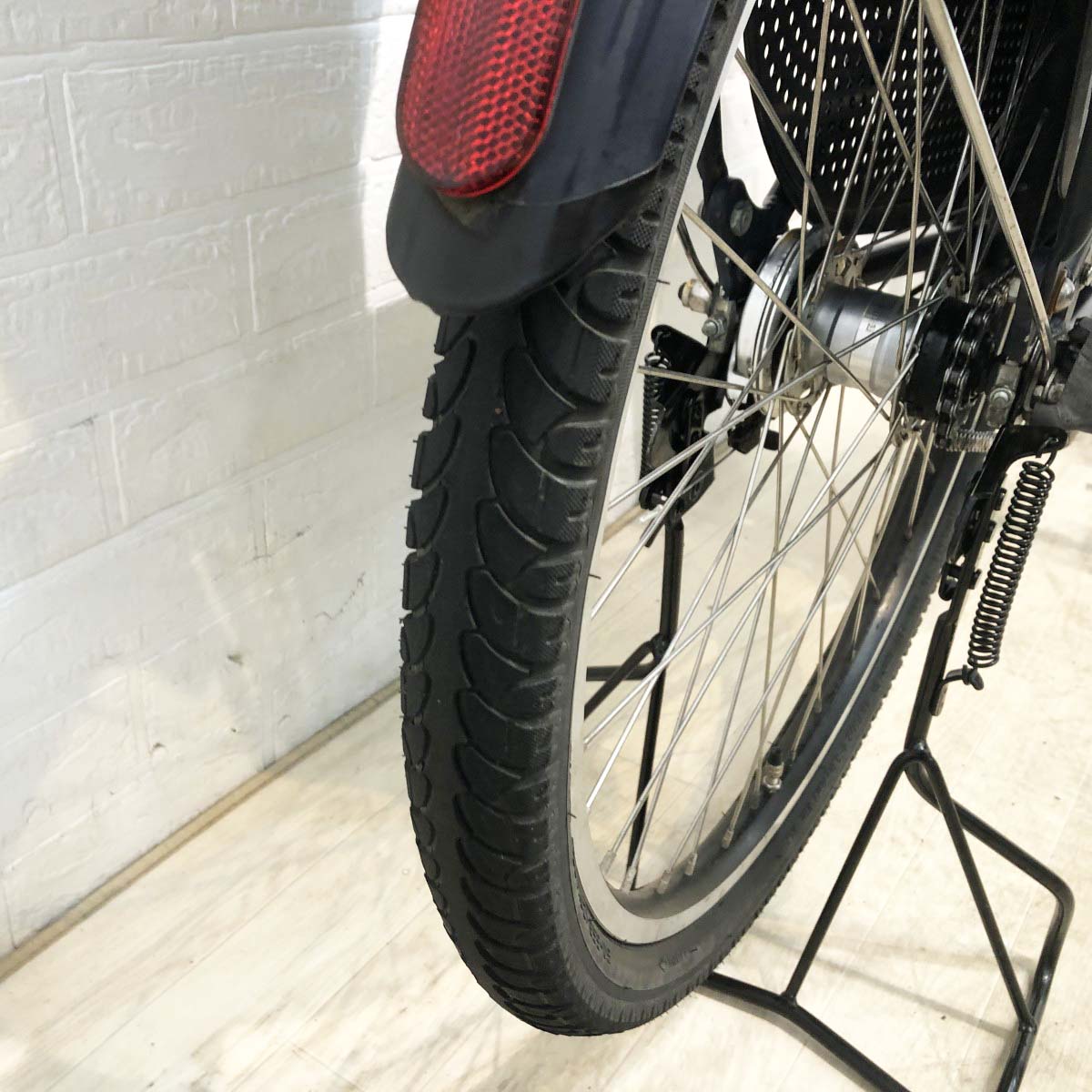 中古電動自転車 ブリヂストン ハイディ2 ネイビー 26インチ YH095