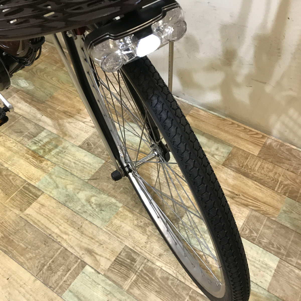中古電動自転車 ヤマハ PAS Cheer パス チア ブラウン 26インチ KB062